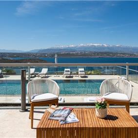 Selection of 4 bedroom villas with pool near Chania, sleeps 8